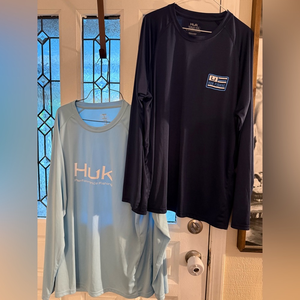 Huk fishing shirts xxl never worn
